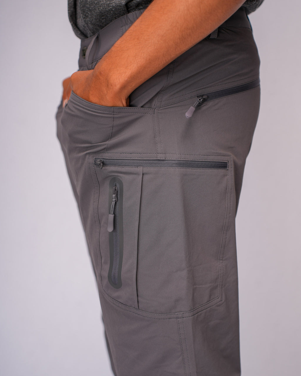 4-way stretch UPF 50 fabric close-up AllOcean SaltRunner