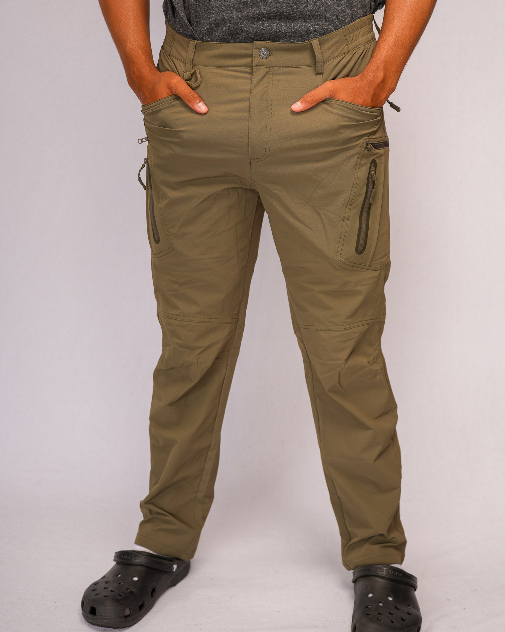 AllOcean SaltRunner Pants quick-dry fishing pants front view 